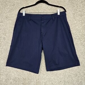Rhone Commuter Shorts mens 31x6 navy Blue stretch